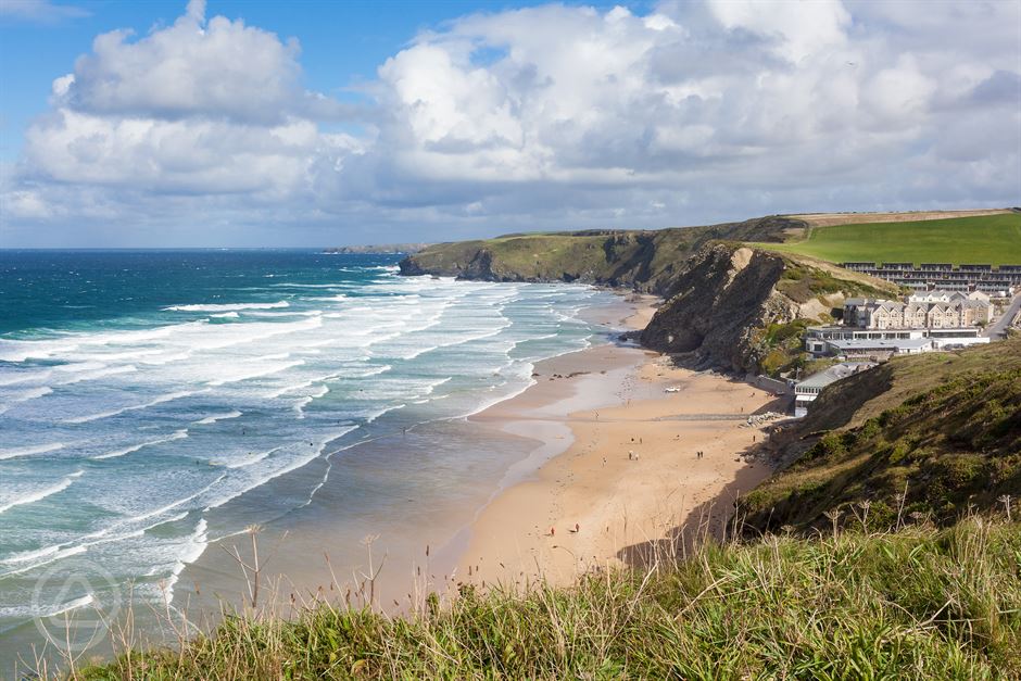 Watergate Bay Touring Park In Newquay Cornwall